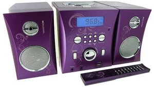 Kompaktanlage MP3 - USB Music Center MCD06 - Arabesque, Lila