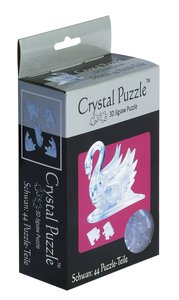 Crystal Puzzle: Schwan transparent