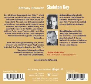 Skeleton Key, 3 Audio-CDs
