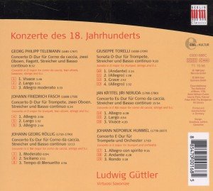 Güttler, L: Konzerte Des 18.Jahrhunderts