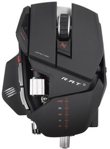 Mad Catz R.A.T. 9 Wireless Gaming Mouse für PC and Mac - matt-schwarz