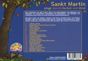 Sankt Martin SINGT durch HERBST und Wind - Das Liederbuch