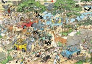 Jumbo 17017 - Safari, 3000 Teile Puzzle