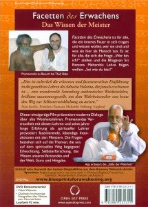 Facetten des Erwachens, Indische Meister, DVD