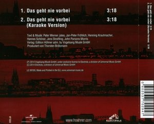 Das Geht Nie Vorbei (2-Track)