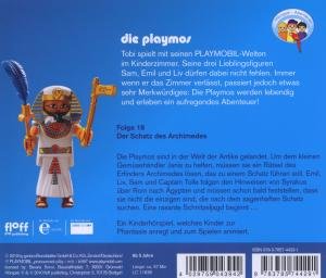 Die Playmos - Der Schatz des Archimedes, 1 Audio-CD