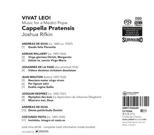 Vivat Leo! Music for a Medici Pope