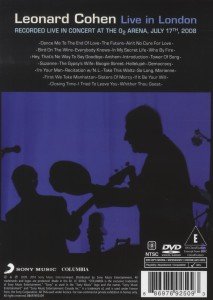 Live in London, 1 DVD
