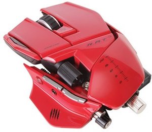 Mad Catz R.A.T. 9 Wireless Gaming Mouse für PC und Mac - rot