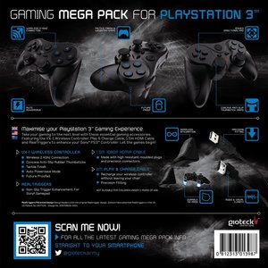 GIOTECK Gaming Mega Pack (VX-1 Controller, HDMI-Kabel, Play&Charge kabel, Trigger)