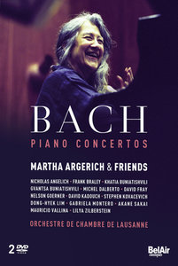 Martha Argerich & Freunde - Piano Concertos / Klavierkonzerte, 2 DVDs