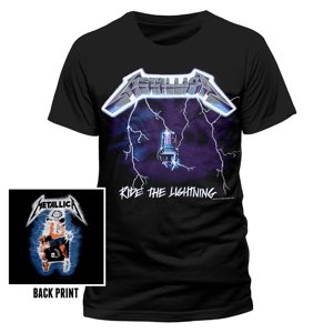 Ride The Lightning (T-Shirt,Schwarz,Größe XL)