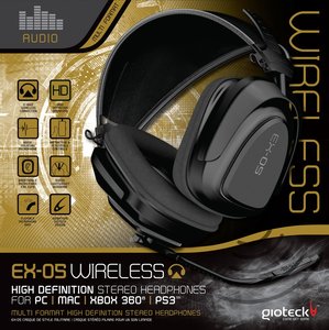 GIOTECK EX-05 Wireless High Definition Stereo Headset