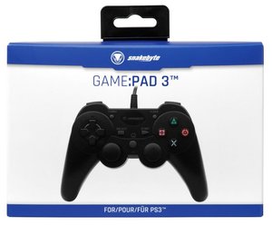 Game:Pad 3 Wired Analog Controller - schwarz (kabelgebunden)