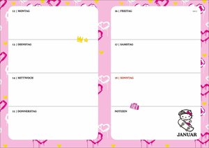Hello Kitty Schülerkalender A5 2026