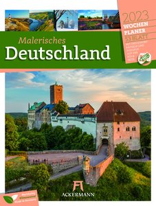 Malerisches Deutschland - Wochenplaner Kalender 2023