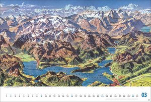 Alpenpanorama Edition 2025 - Die Kunst der Panoramakarten