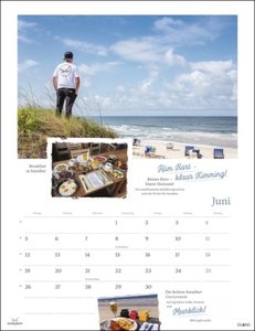 Sansibar Kalender 2023. Sylt-Kalender mit 12 fantastischen Fotografien des Sehnsuchtsortes Sylter Gourmethütte. Wandkalender 2023. 30x39 cm. Hochformat.