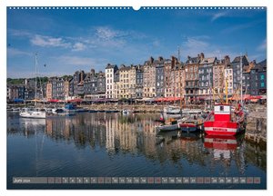 Normandie entdecken (hochwertiger Premium Wandkalender 2024 DIN A2 quer), Kunstdruck in Hochglanz