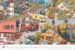 Göbel & Knorr Wimmelbilder Edition Kalender 2026