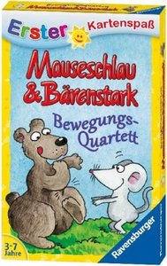Ravensburger 20325 - Mauseschlau und Bärenstark, Quartett