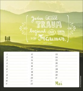 Geburtstagskalender Im herzen barfuß