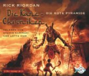 Die Kane Chroniken. Die rote Pyramide, 6 Audio-CDs