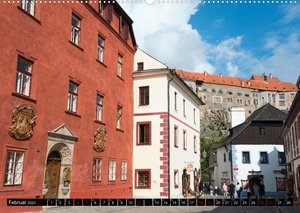 Ceský Krumlov - Böhmisch Krumau (Premium, hochwertiger DIN A2 Wandkalender 2023, Kunstdruck in Hochglanz)
