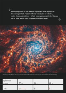 Stephen Hawking - Universum Wochenplaner 2026 - 53 faszinierende Bilder und Zitate