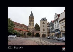 Eisenach 2022 - Black Edition - Timokrates Kalender, Wandkalender, Bildkalender - DIN A3 (42 x 30 cm)