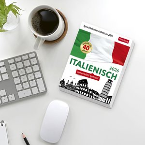 Italienisch Sprachkalender 2026