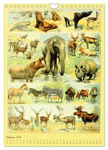 Prächtige Naturtafeln (Wandkalender 2024 DIN A4 hoch), CALVENDO Monatskalender