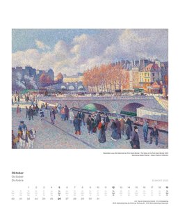 Impressionismus 2025 – Kunstkalender – Museum Barberini – Wandkalender im Format 34,5 x 40 cm – Spiralbindung