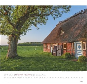 Schleswig-Holstein - Land zwischen den Meeren Kalender 2024. Großer Wandkalender mit stimmungsvollen Fotos zwischen Nordsee und Ostsee. Wandkalender XL mit hochwertigen Aufnahmen.