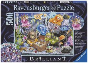 Ravensburger 14864 - Gelinis auf Schatzsuche, Brilliant Puzzle, 500 Teile