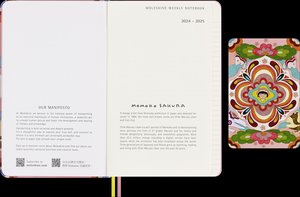 Moleskine Sakura 18 Monate Wochen Notizkalender 2024/2025, L/A5