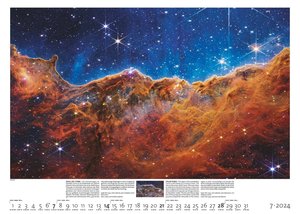 Sternzeit 2024 - Bild-Kalender - Poster-Kalender - 70x50