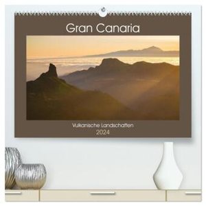 Gran Canaria - Die schönsten Ansichten (hochwertiger Premium Wandkalender 2024 DIN A2 quer), Kunstdruck in Hochglanz