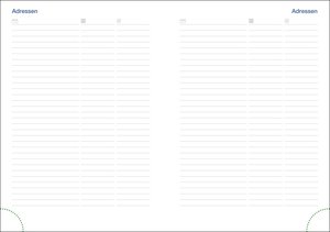 Tages-Cheftimer A5, schwarz Kalender 2022