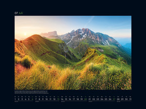 Wildnis Alpen - KUNTH Wandkalender 2025