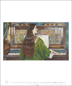 Allegro - Musik in der Kunst Kalender 2024. Monats-Kalender mit klangvollen Gemälden, die Malerei und Musik verbinden. Großartiger Wand-Kalender für Kunst- und Musik-Liebhaber! 46x55cm