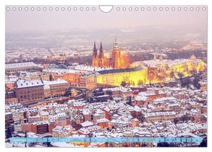 Der Hradschin von Prag (Wandkalender 2024 DIN A4 quer), CALVENDO Monatskalender