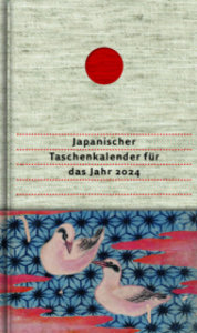 Japanischer Taschenkalender für das Jahr 2024