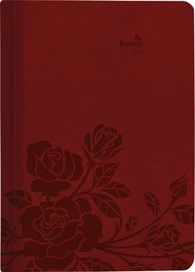 Buchkalender Nature Line Flower 2024 - Taschen-Kalender A5 - 1 Tag 1 Seite - 416 Seiten - Umwelt-Kalender - mit Hardcover - Alpha Edition