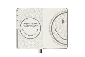 Moleskine Sammlerbox - Smiley Undatiert Kalender, Large/A5, Smiley Logo