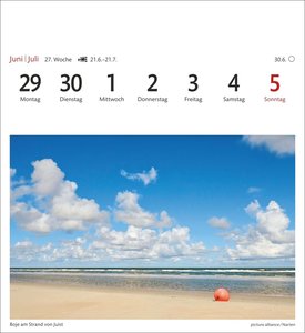 Nordseeküste Sehnsuchtskalender 2026