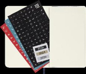 Moleskine 12 Monate Wochen Notizkalender 2024, Pocket/A6, Saphir