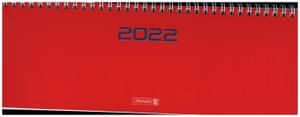 Wochenkalender Modell 772, 2022, Karton-Einband rot