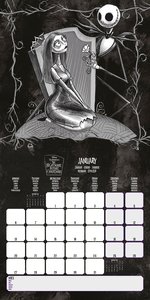 Pyramid – The Nightmare before Christmas 2025 Broschürenkalender, 30x30cm, Kalender für Fans des kultigen Animationsfilm, Monatsübersicht, nachhaltig nur mit Papierumschlag
