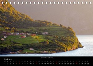 Norwegen (Tischkalender 2022 DIN A5 quer)